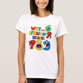T-shirt Cute Maths Numbers Monsters Cartoon T Shirt Kids!!