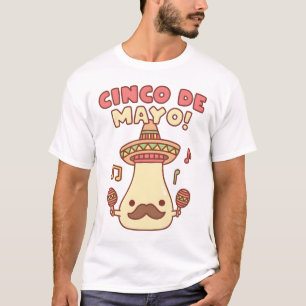 T-shirt Cute Mayo Cinco De Mayo Drôle Pun