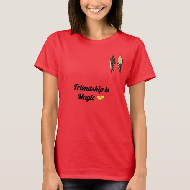 T-Shirt -Cute Minimal Graphic Tee (Front)