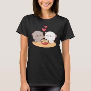 T-shirt Cute Mochi Peach Cat