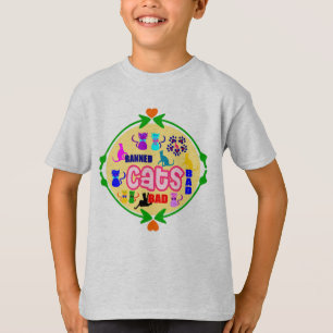 T-shirt 😻 🐾 ↷ Cute Naughty Cab Family Earth