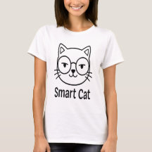 Cute Nerdy Chat avec lunettes