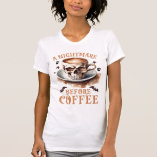 T-shirt Cute Nightmare Avant Halloween Café