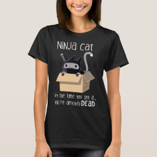 T-shirt Cute Ninja Cat