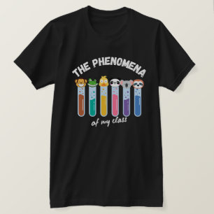 T-shirt Cute Novelty Funny Science Beaker classe