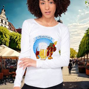 T-shirt Cute Oktoberfest Beer Hound