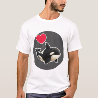 T-shirt Cute Orca
