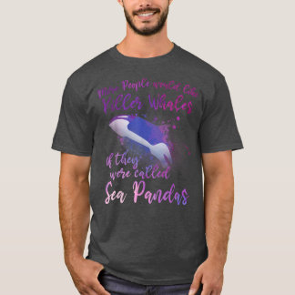 T-shirt Cute Orca Funny Whale Citation Orcas