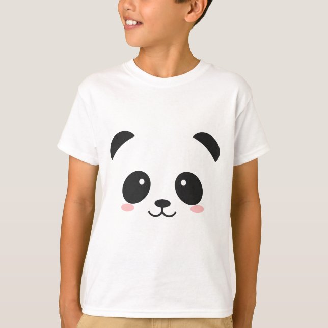 T-shirt Cute Panda (Devant)