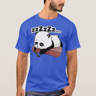 T-shirt Cute panda dormir