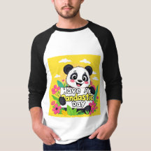 Cute Panda "Passez Une Journée Pandastique"