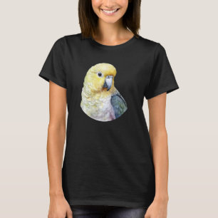 T-shirt Cute Parakeet Budgie Oiseau tropical Maman Papa Bi