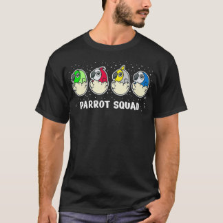 T-shirt Cute Parrot Budgie Bird Ironic Saying 