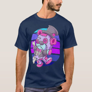 T-shirt Cute Pastel Goth Teddy Bear
