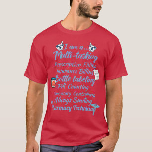 T-shirt Cute Pharmacy Design Cadeau Pharmacie Technologie 