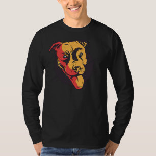 T-shirt Cute Pit Bull Terrier Lover Pitbull Maman Pittie P