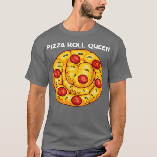 T-shirt Cute Pizza Roll Conception Pour Femmes Maman Pizza
