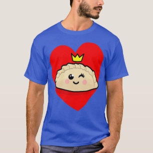T-shirt Cute Polska Pierogi Princesse Love Heart Don