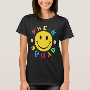 T-shirt Cute Pre K Squad École Admin Bureau d'appréciation