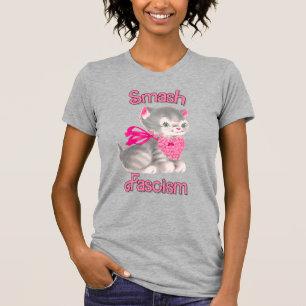 T-shirt Cute Rétro Kitten - Fascisme Smash