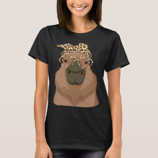 T-shirt Cute Rodent Capybara Witty Wild Animal Right Capyb