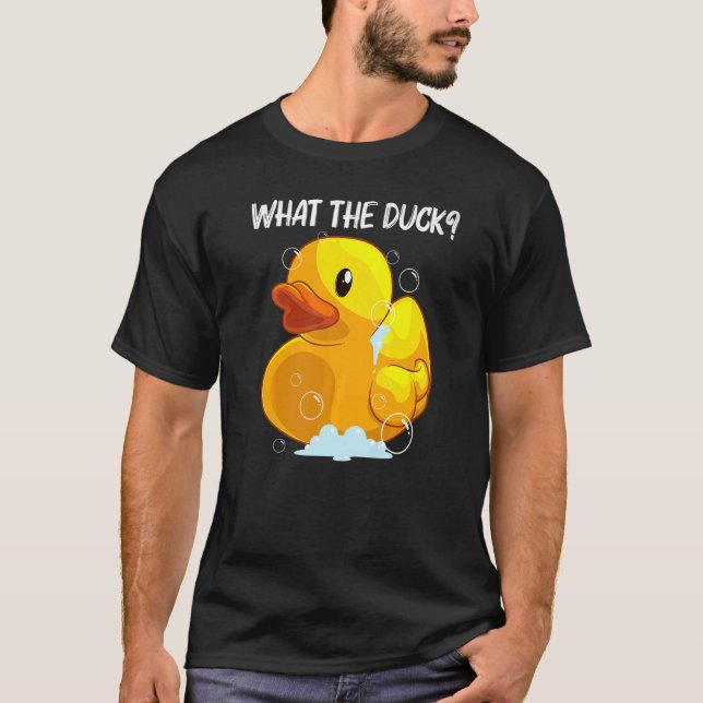 T-shirt Cute Rubber Duck For Men Women Kids Rubber Duckie (Devant)