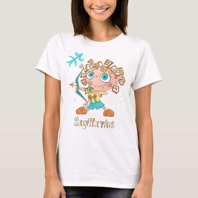 T-shirt Cute Sagittarius (Devant)