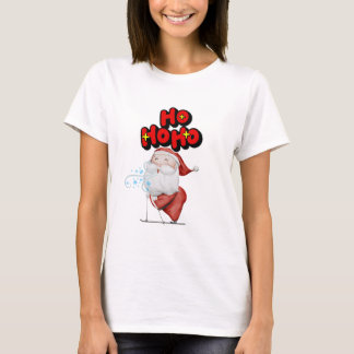 T-shirt Cute Santa “Ho Ho Ho” Christmas – Funny Ho Ho Ho