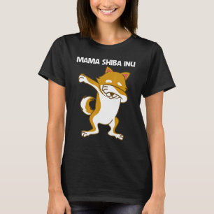 T-shirt Cute Shiba Inu Pour Les Femmes Maman Japon Élevage