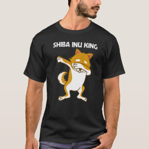 T-shirt Cute Shiba Inu Pour Les Hommes Papa Japon Élevage 