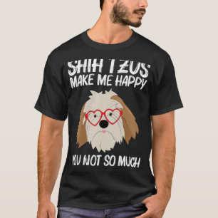T-shirt Cute Shih Tzu Design Pour Homme Jouet Doggie Bree