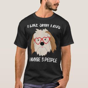 T-shirt Cute Shih Tzu Pour Homme Jouet Doggie Race