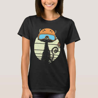T-shirt Cute Ski Cat Skier Cat Ski Cat Cute Cat