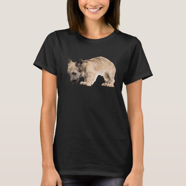T-shirt Cute Skye Terrier (Devant)