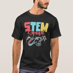 T-shirt Cute STEM Squad Mathématique Strand Science Math T