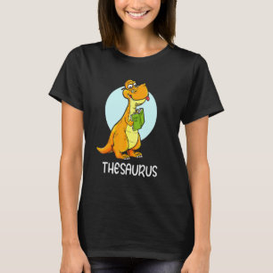 T-shirt Cute Thesaurus Dinosaur Synonymes Antonyms Enseign