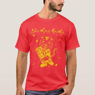 T-shirt Cute Tiger Kids Nouvel An Vietnamien Chuc Mung Nam