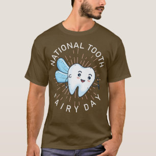 T-shirt Cute Tooth Fairy Costume For Dentist And Dental Of