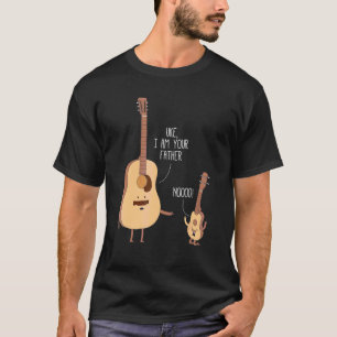 T-shirt Cute Uke Je Suis Votre Père Ukulele Guitare Musiqu