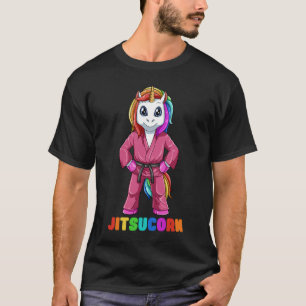 T-shirt Cute Unicorn Brésilien Jiu Jitsu, BJJ