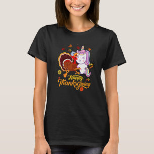 T-shirt Cute Unicorn Hugs Turquie Bon thanksgiving automne