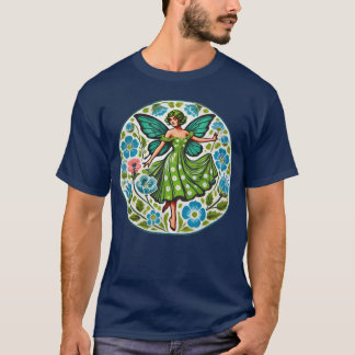 T-shirt Cute Vintage Fairy funny