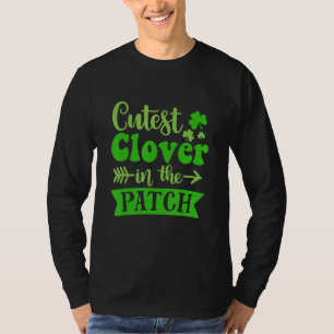 T-shirt Cutest C Dans Le Patch St Patrick S Day Enfants Ir