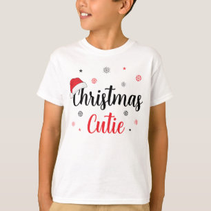T-shirt Cutie de Noël Santa Hat