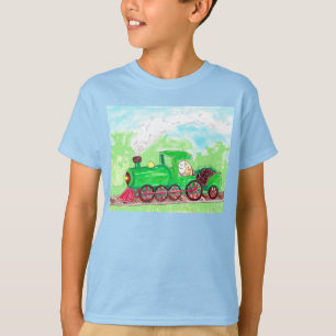 T-shirt Cutie le Cochon de Guinée conduisant une peinture
