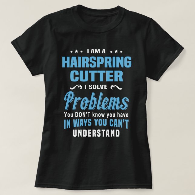 T-shirt Cutter à ressort (Design devant)