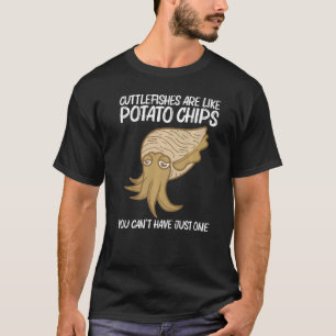 T-shirt Cuttlefish Pour Hommes Femmes Mer Créature Animal