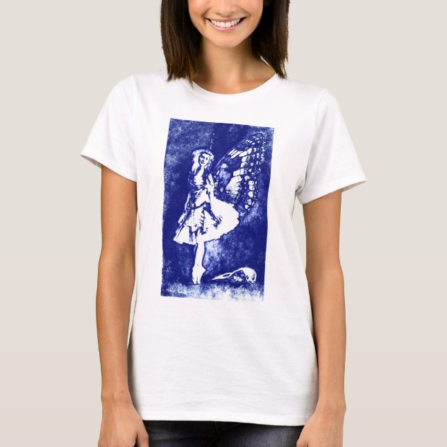 T-shirt Cuve de spaghetti fée gothique (Devant)