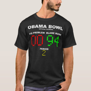 T-shirt Cuvette d'Obama - marquage officiel