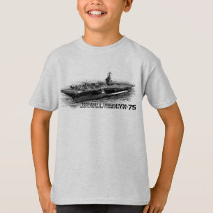 T-shirt CVN-75 Harry S. Truman Les pattes de base des enfa